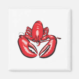 Aimant homard réaliste