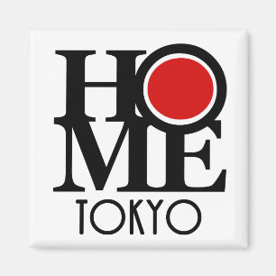 Aimant HOME Tokyo (anglais)