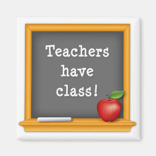 Aimant Hommage aux enseignants :