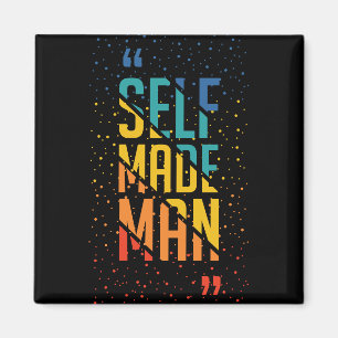 Aimant Homme auto-fabriqué - LGBTQ+ Trans Pride