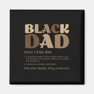 Aimant Homme Black Papa Melanin Définition Africain Améri