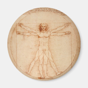 Aimant Homme de Vitruviano