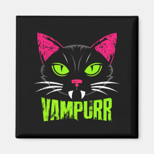 Aimant Homme Vampurr Chat Chat Noir Halloween Effrayant