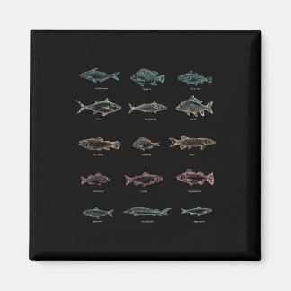 Aimant Hommes de pêche Garçons Cadeau Poisson Pêcheurs Ho