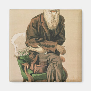 Aimant Hommes du jour, no. 33, Charles Darwin