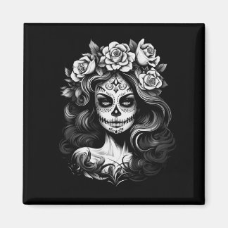 Aimant Hommes La Catrina Jour De L'agence Gouvernementale