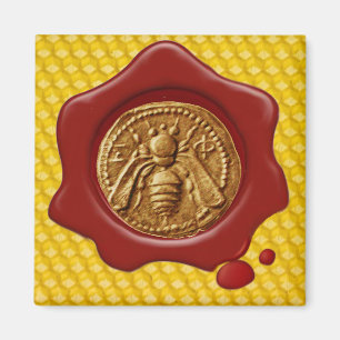 AIMANT HONEY BEE RED WAX SEAL