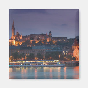 Aimant HONGRIE, Budapest : Castle Hill, église calvinist