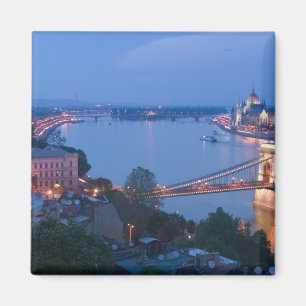 Aimant HONGRIE, Budapest : Pont Szechenyi (à chaînes), 2