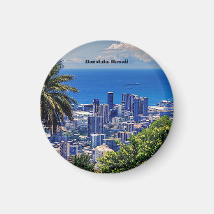 Aimant Honolulu, Hawaii paysage urbain pittoresque
