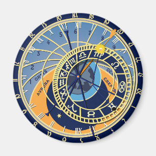Aimant Horloge astrologique de Prague