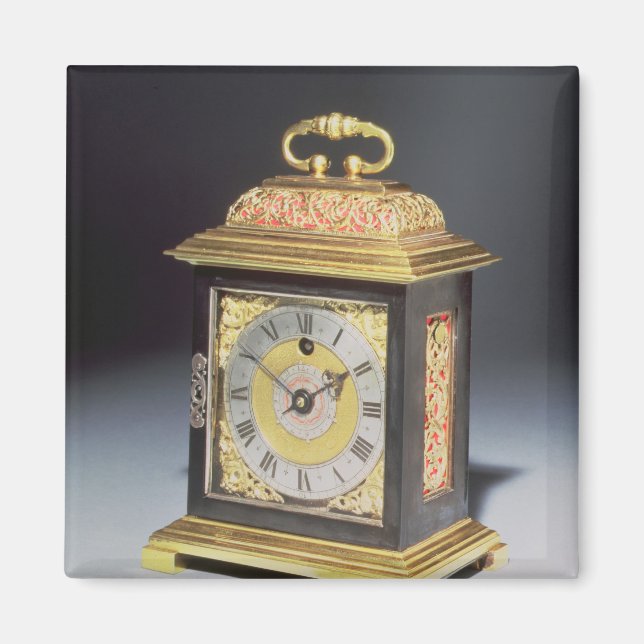 Aimant Horloge du support miniature (Devant)