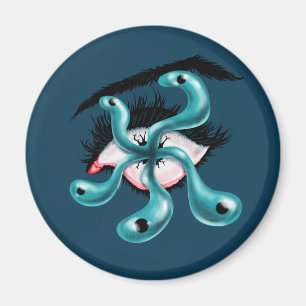 Aimant Horreur oeil tentacle monstre goth bizarre