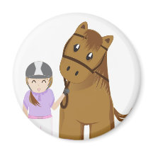 Horse and girl - Fille et cheval