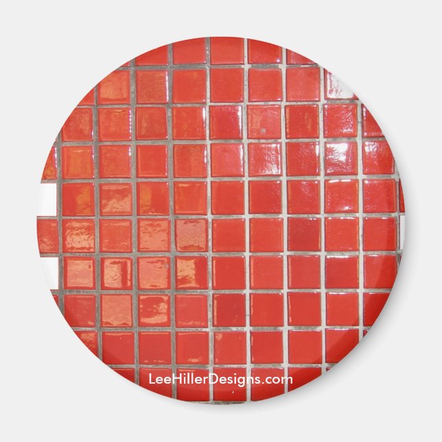 Aimant Hot Springs, AR Red Tiles Central Ave Dons (Devant)