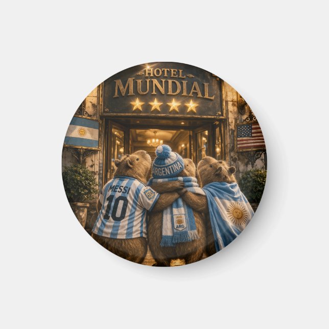 Aimant  Hotel 4 estrellas Capibarras (Devant)