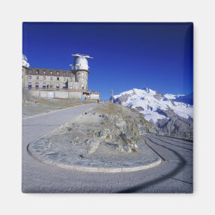 Aimant hôtel Kulm et sentier, Gornergrat, Zermatt,