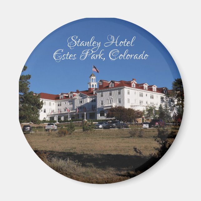 Aimant Hôtel Stanley, Estes Park, Colorado Souvenir (Devant)