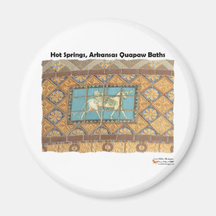 Aimant HotSprings, AR Quapaw Dome Tiles II Dons Vêtements