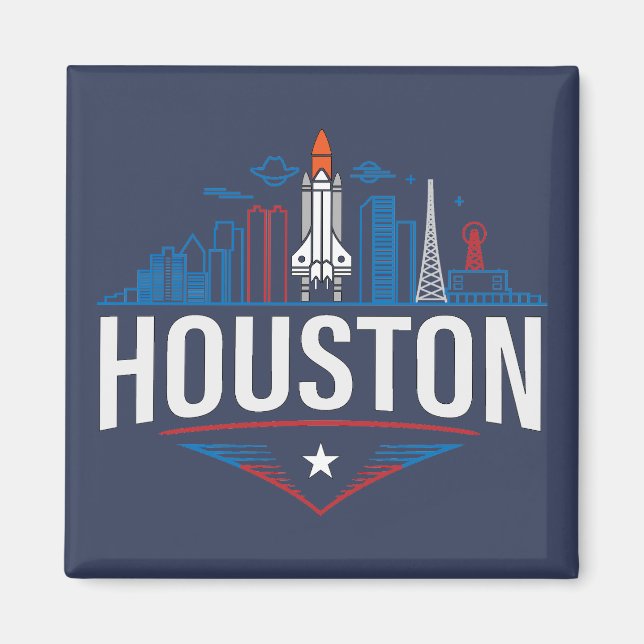 Aimant Houston Texas United States of America (Devant)
