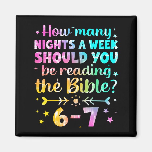 Aimant How Many Nights A Week Should You Be Reading The B (Devant)