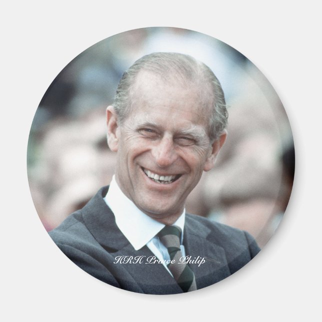 Aimant HRH Prince Philip 1983 (Devant)