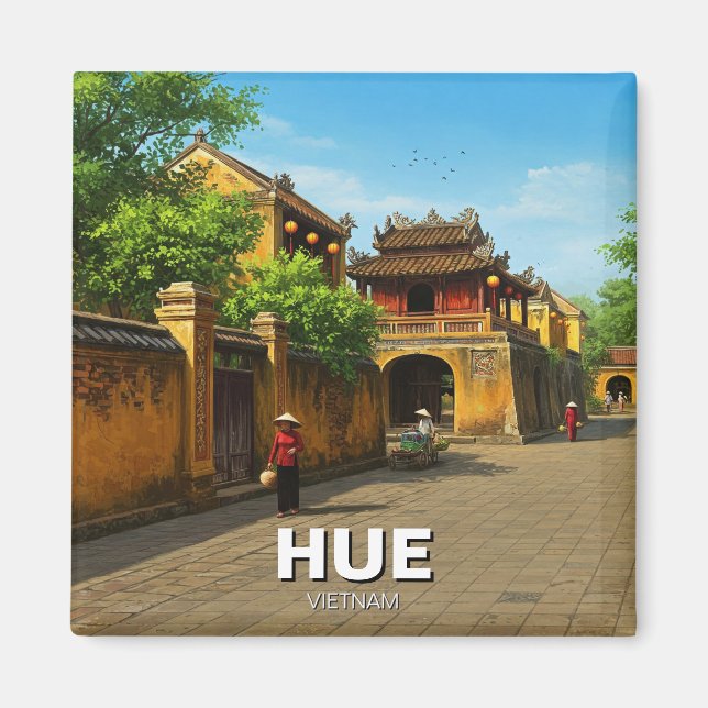 Aimant Hue Imperial City Vietnam Travel (Devant)