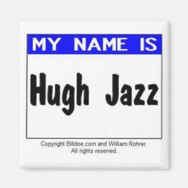 Aimant Hugh Jazz (Devant)