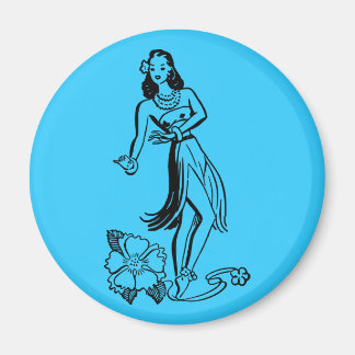 Aimant Hula Girl