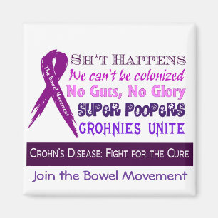 Aimant Humour de maladie de Crohn