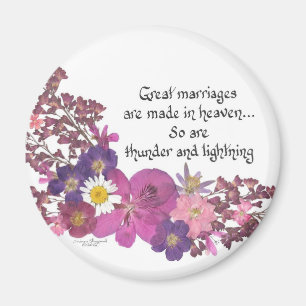 Aimant Humour de mariage