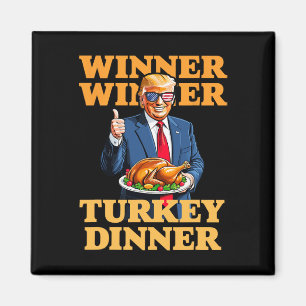 Aimant Humour de Thanksgiving Trump Drôle Trump Gagnant G