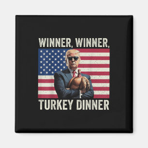 Aimant Humour Drôle Trump Gagnant Dîner Dîner Turquie