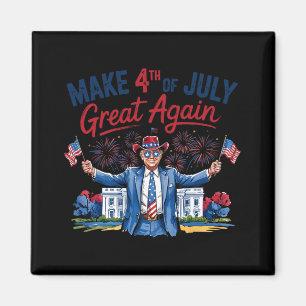 Aimant Humour Drôle Trump Rendre 4 juillet grands hommes