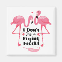 Humour Flamant rose amusant - Je ne donne pas un v