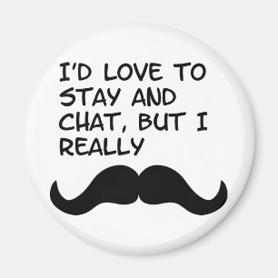 Aimant Humour moustache