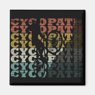 Aimant Humour VTT - Cyclisme Drôle - Cycopathe