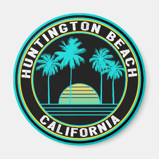 Aimant Huntington Beach California Surf Surfing