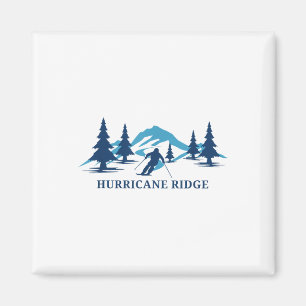 Aimant Hurricane Ridge Washington Station de ski Ski