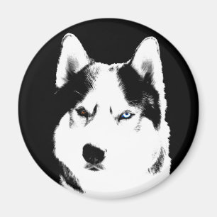Aimant Husky Fridge Magnet Alaskan Sled Dog Magnet