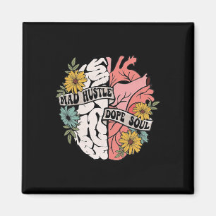 Aimant Hustle Drogue Soul Floral Cerveau Mentale