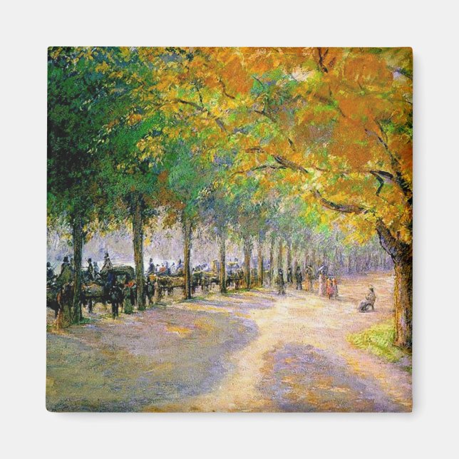 Aimant Hyde Park, paysage urbain de Londres (Devant)