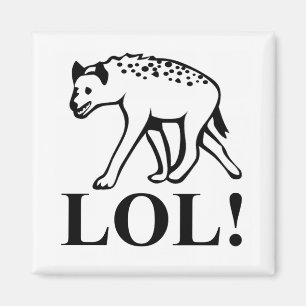 Aimant Hyena - Rire Loud LOL