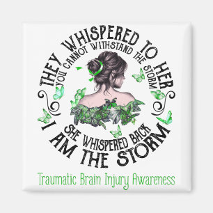 Aimant I Am The Storm Traumatic Brain Injury Awareness