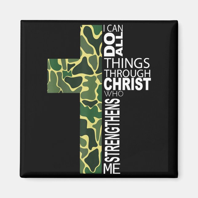 Aimant I Can Do All Things Through Christ Who Strengthens (Devant)