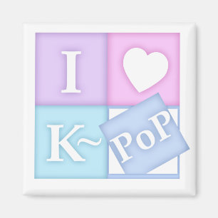 Aimant I coeur K~Pop