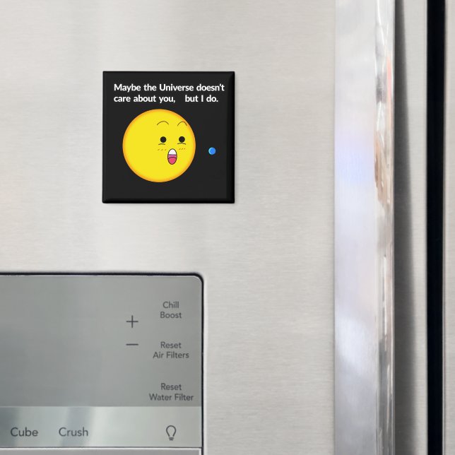 Aimant I do care about you (In situ (réfrigérateur))