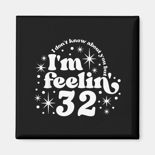 Aimant I Don't Know About You But I'm Feeling 32, Hello 3 (Devant)