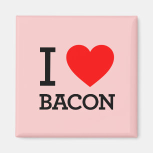 Aimant I Heart bacon