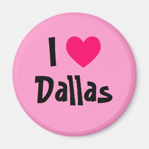 Aimant I Heart Dallas